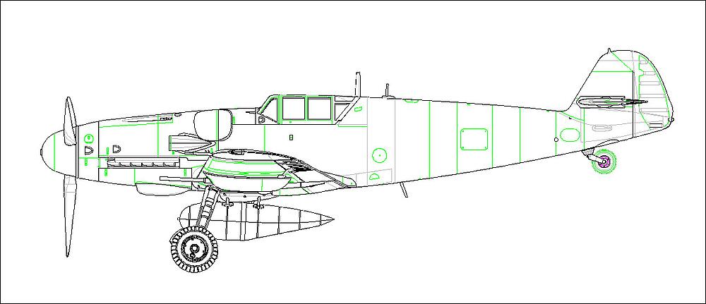 HOBBY BOSS 81751  1/48 Me Bf 109 G6 