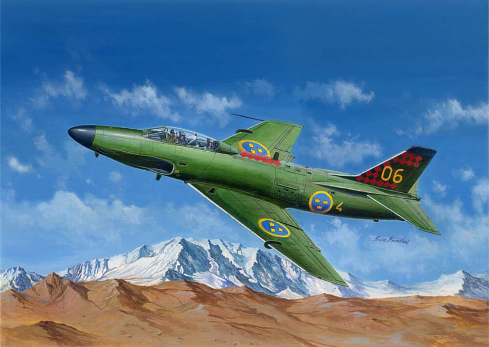 HOBBY BOSS 81752  1/48 Saab J-32 B/E Lansen 
