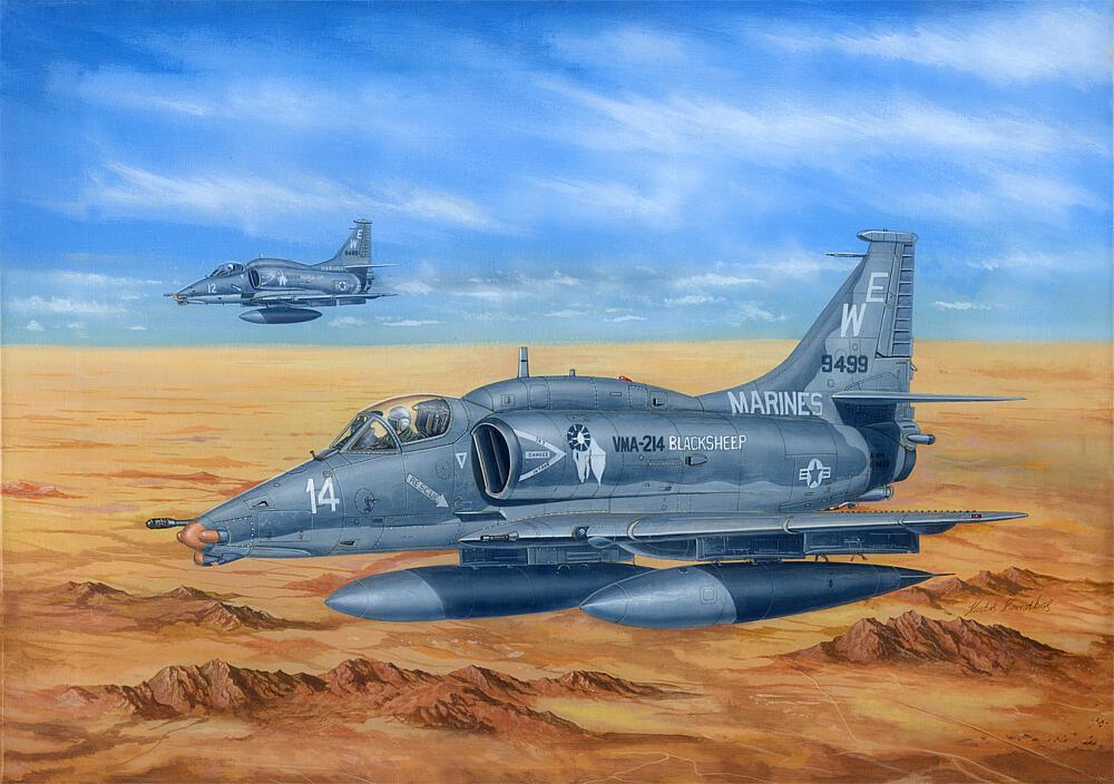 HOBBY BOSS 81766  1/48 A4M Sky Hawk 