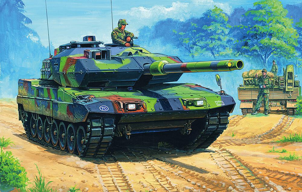 HOBBY BOSS 82403  1/35 char allemand Leopard 2 A6 EXPanzer 