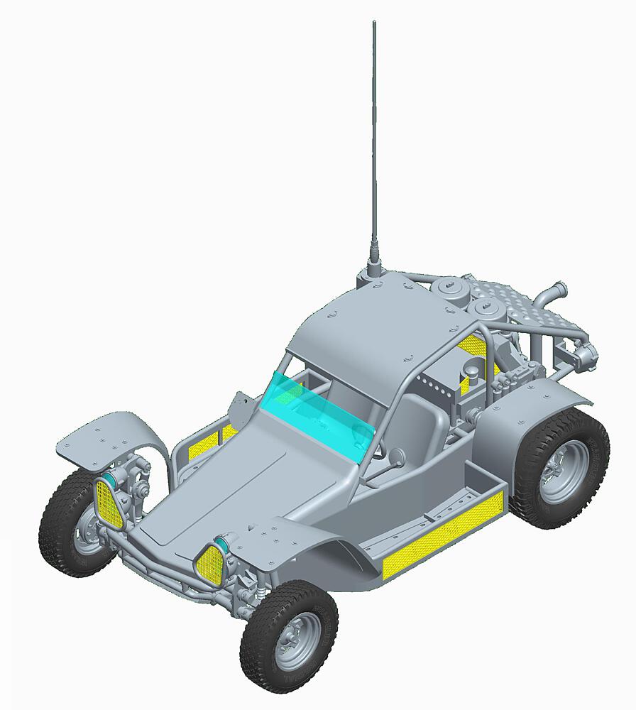 HOBBY BOSS 82406  1/35 Delta Force FAV 