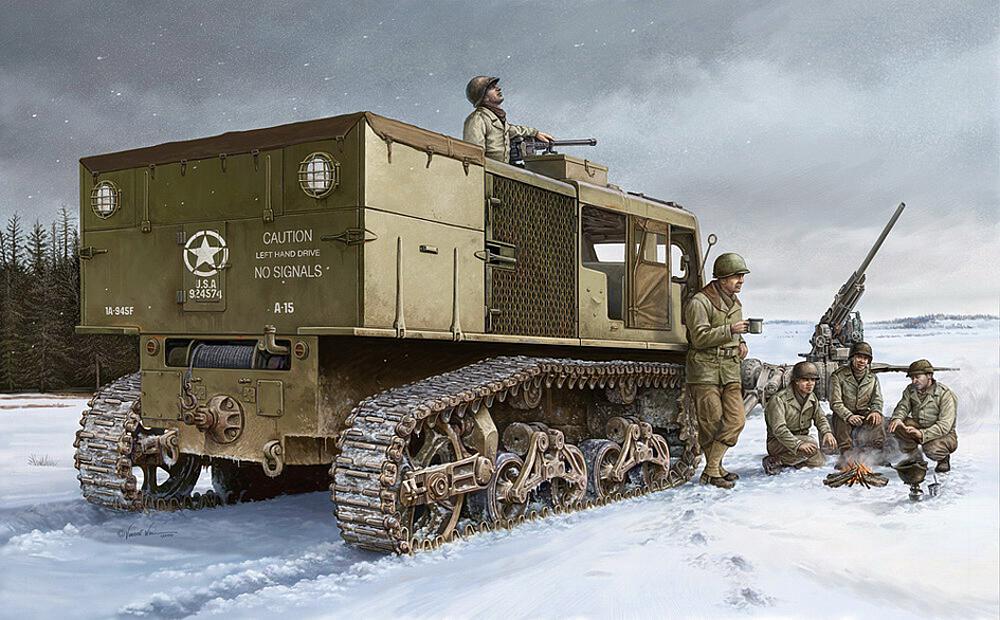 HOBBY BOSS 82407  1/35 M4 High Speed Tractor (3-in./90 mm) 
