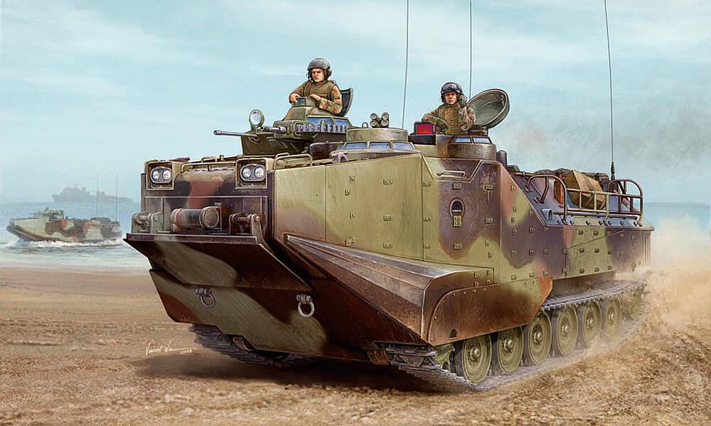 HOBBY BOSS 82413  1/35 AAVP7A1 Véhicule amphibie d'assaut (w/mounting bosses) 