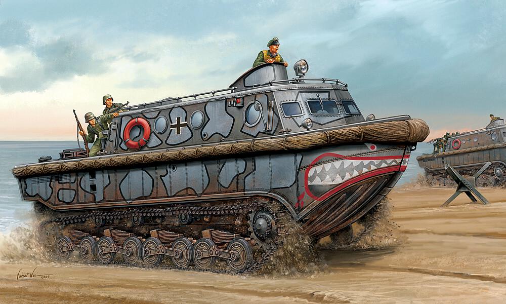 HOBBY BOSS 82433  1/35 Tracteur agricole et aquatique allemand (LWS), produit moyen 