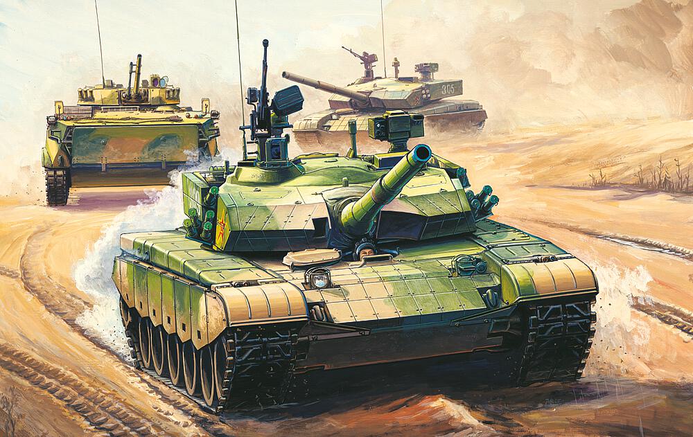 HOBBY BOSS 82439  1/35 PLA ZTZ 99A 