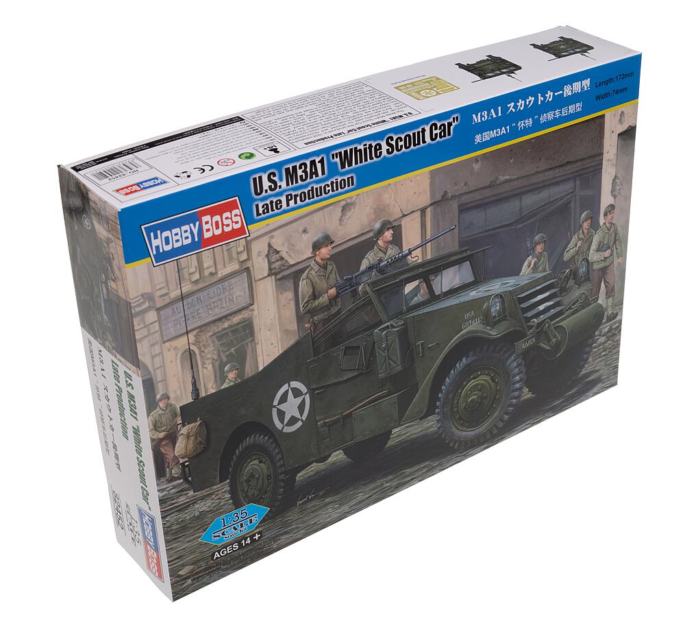 HOBBY BOSS 82452  1/35 M3A1 White Scout Car 