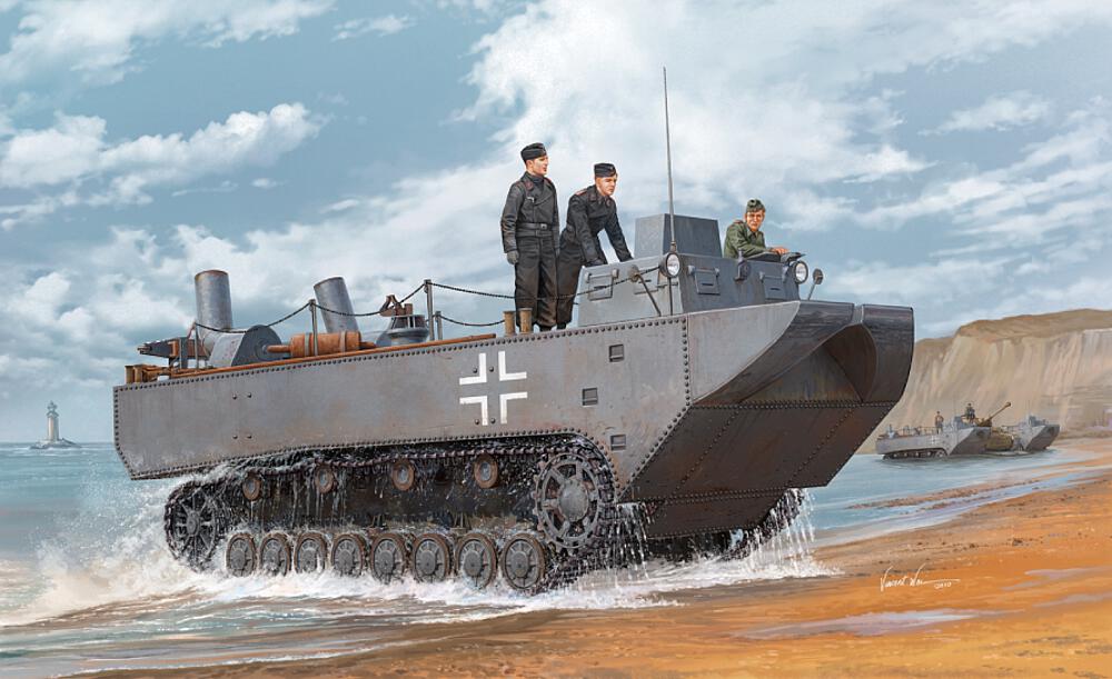 HOBBY BOSS 82461  Prototype 1/35 de tracteur terre-eau II 