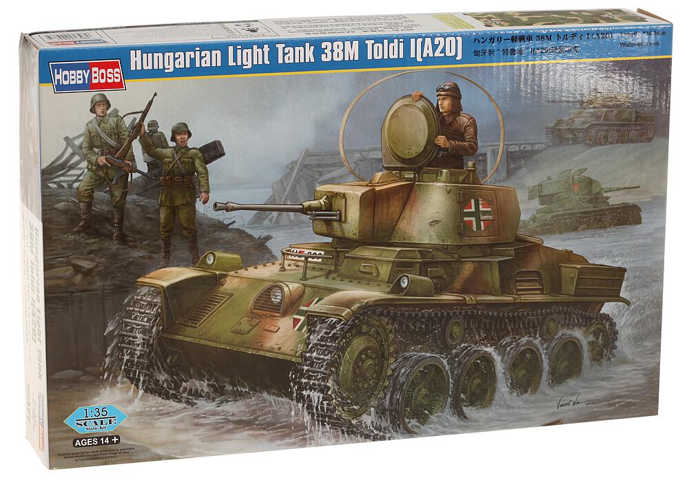 HOBBY BOSS 82477  1/35 Réservoir léger 38M Toldi I (A20) 