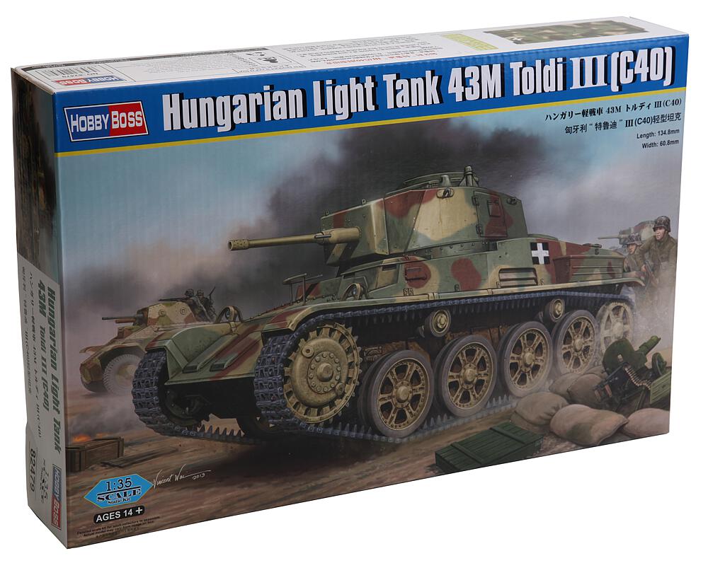 HOBBY BOSS 82479  1/35 Réservoir léger 43M Toldi III (C40) 