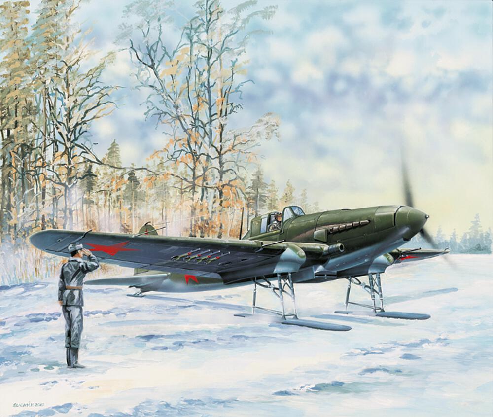 HOBBY BOSS 83202  1/32 IL-2 Sturmovik sur skis 