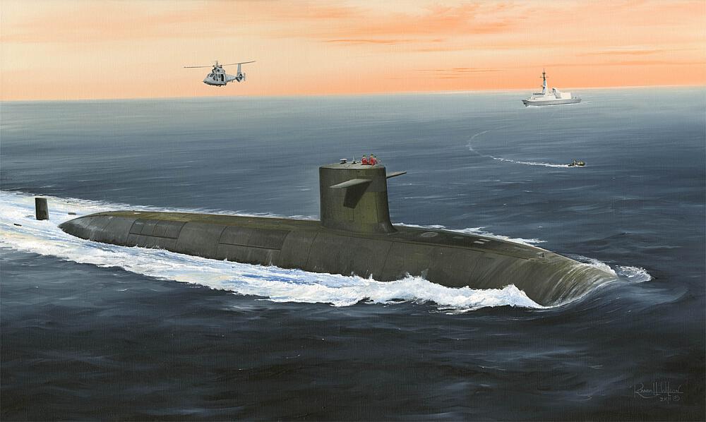 HOBBY BOSS 83519  1/350 FS Le Triomphant SSBN 