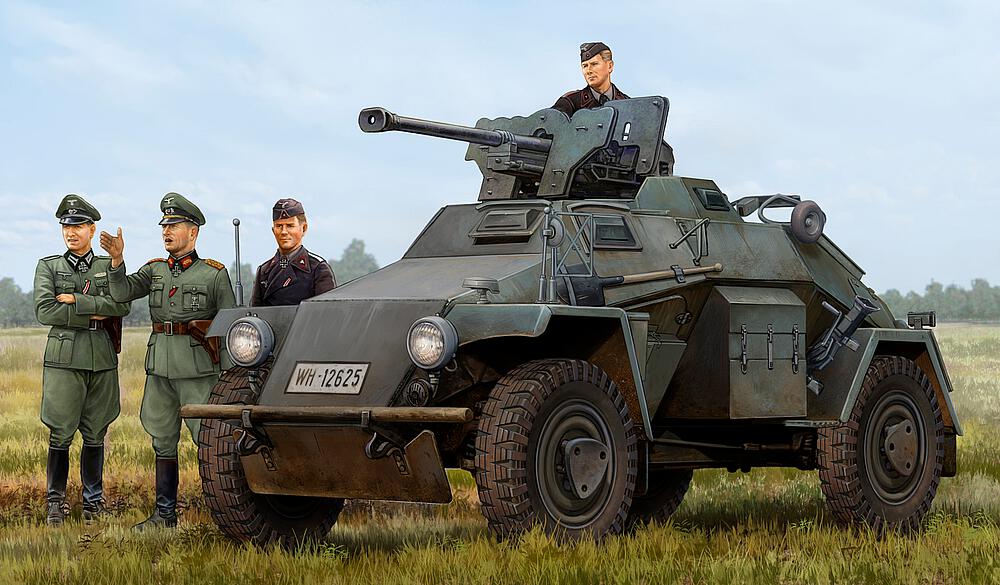 HOBBY BOSS 83814  1/35 Sd.Kfz. 221, véhicule léger de reconnaissance blindé 