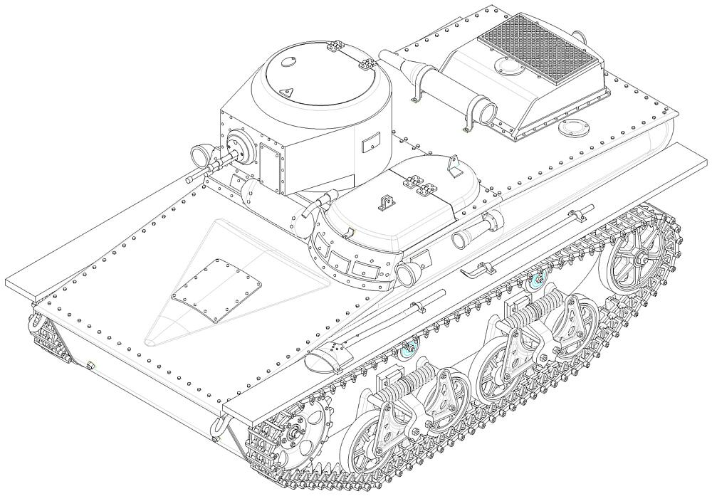 HOBBY BOSS 83818  1/35 T-37 