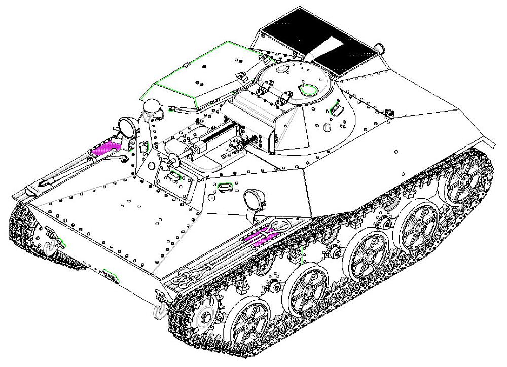 HOBBY BOSS 83824  1/35 T-30S 