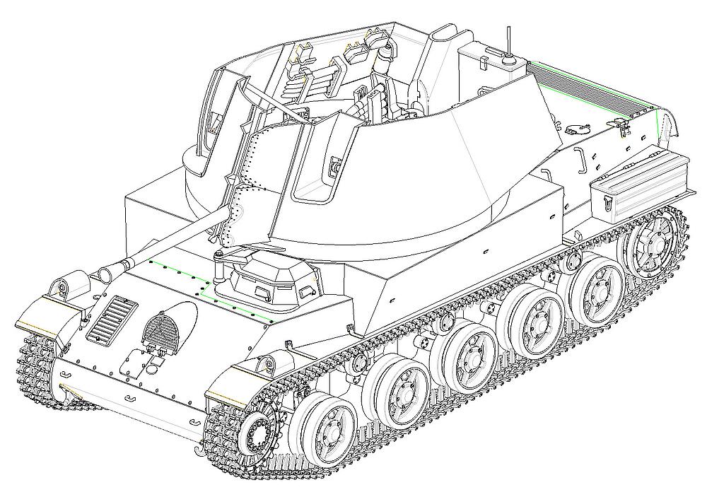 HOBBY BOSS 83829  1/35 40M Nimrod Anti-Aircraft 