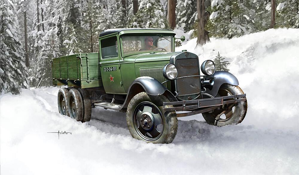HOBBY BOSS 83837  1/35 GAZ AAA CAMION 