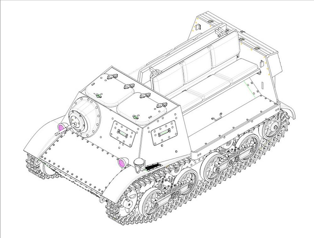 HOBBY BOSS 83847  1/35 Véhicule blindé T-20 