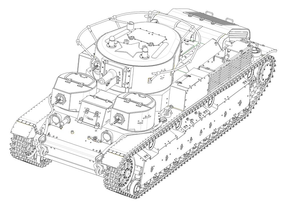 HOBBY BOSS 83851  1/35 T-28 