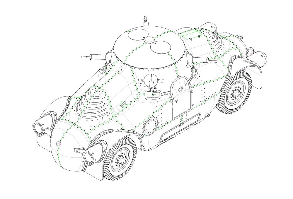 HOBBY BOSS 83888  1/35 Skoda PA-2 Turtle 