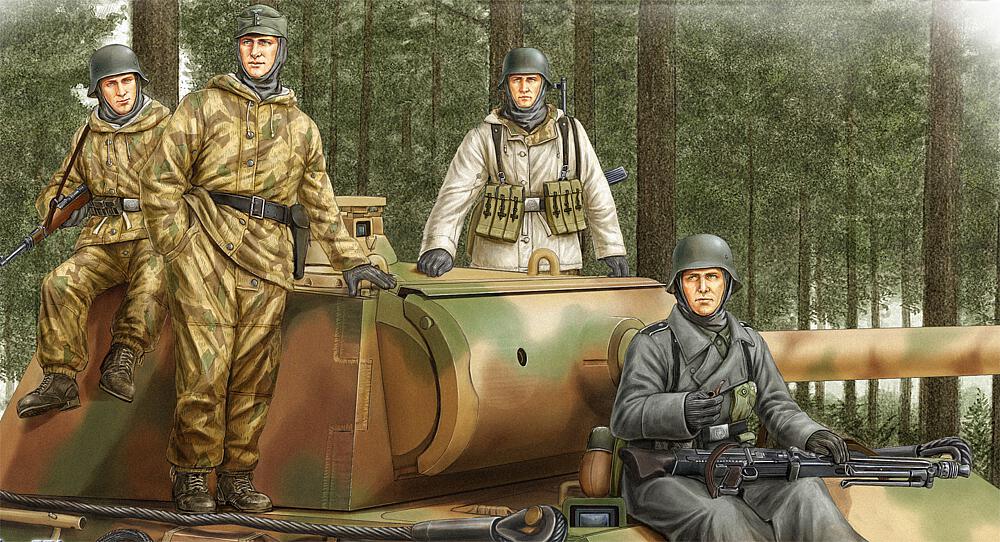 HOBBY BOSS 84405  1/35 Grenadiers de chars allemands II 