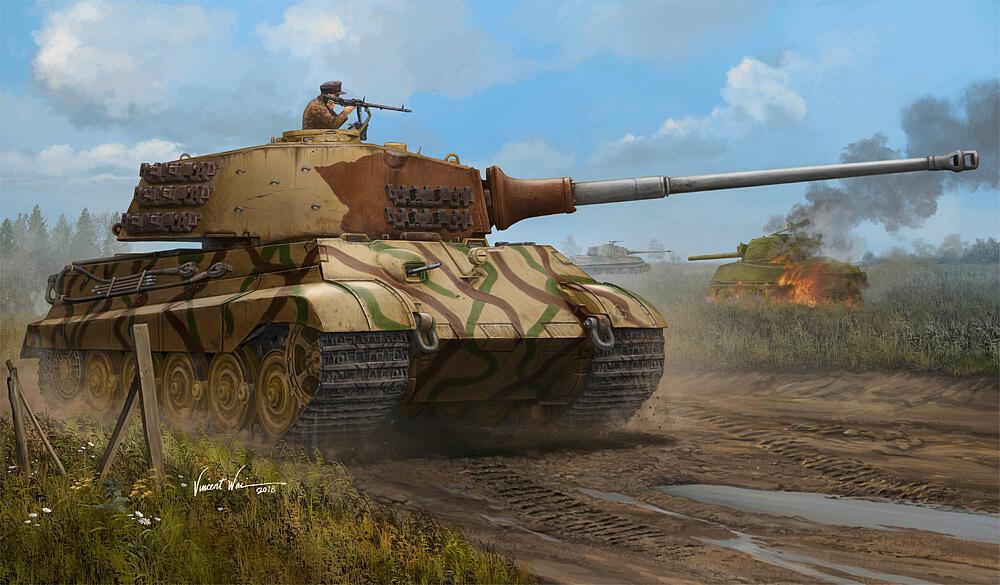 HOBBY BOSS 84533  1/35 Sd.Kfz. 181, Pz.Kpfw. VITiger II Tour Henschel 