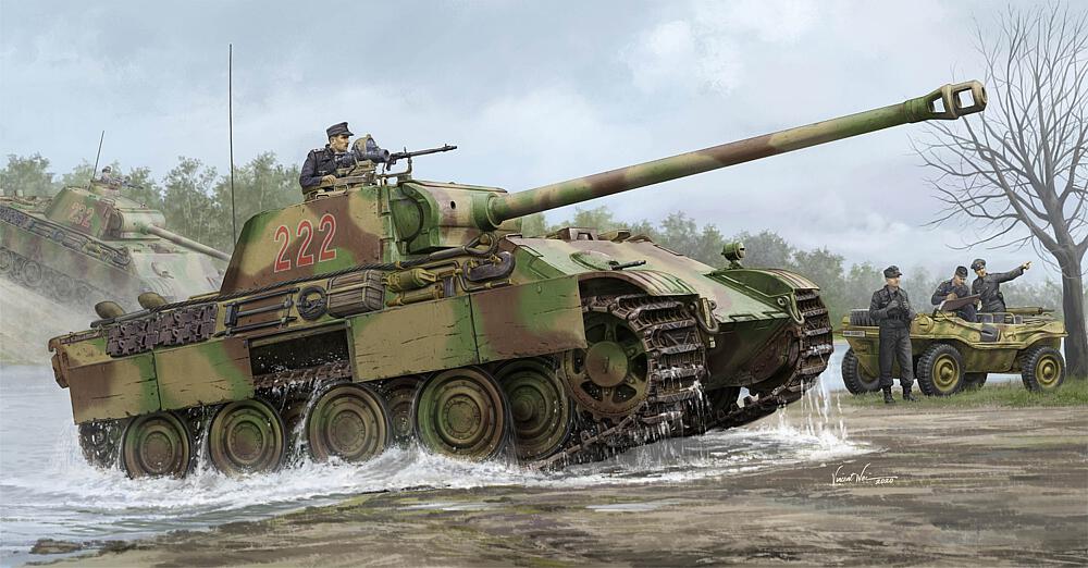 HOBBY BOSS 84552  1/35 Panther G, version tardive 