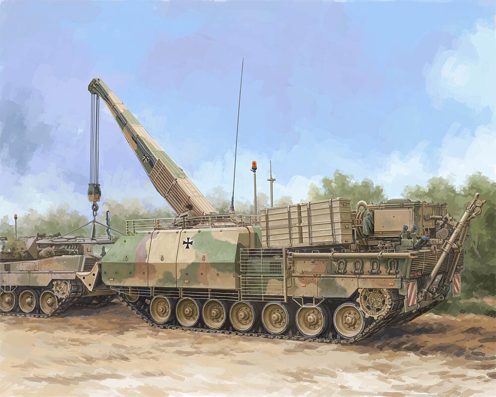 HOBBY BOSS 84566  1/35 Char de dépannage Bpz3A1 Büffel 