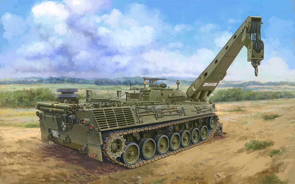 HOBBY BOSS 84567  1/35 Char de dépannage Bpz2 Büffel ARV 