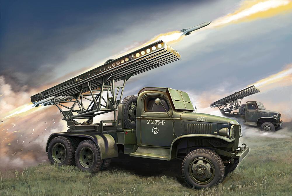 HOBBY BOSS 84572  1/35 GAZ AAA avec BM13/16 Kartyusha 