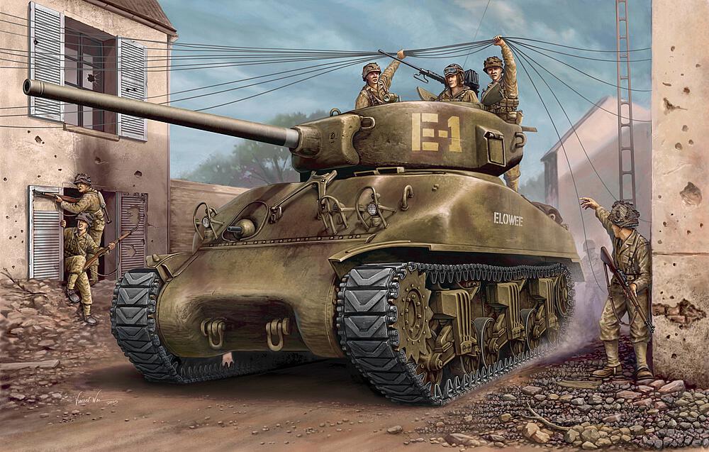 HOBBY BOSS 84801  1/48 U.S M4A1 76(W) 