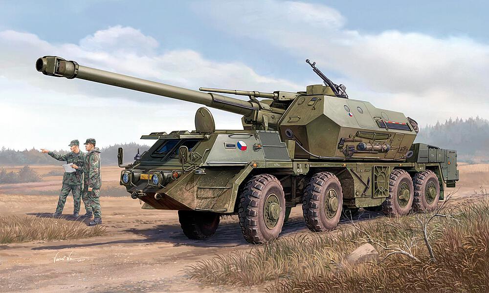 HOBBY BOSS 85501  1/35 152 mm ShkH DANA vz. 77 