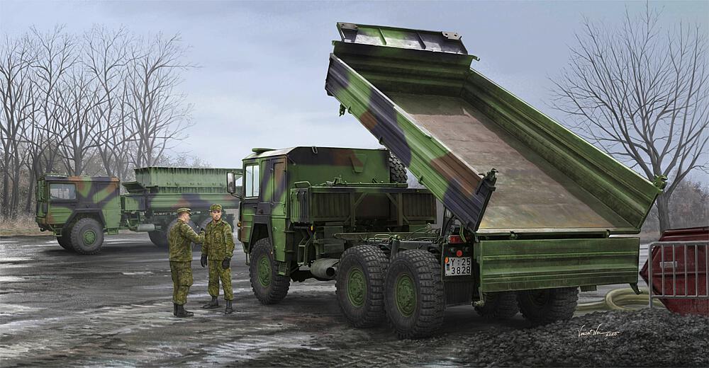 HOBBY BOSS 85520  1/35 Faun 7 tonnes, avec benne basculante 