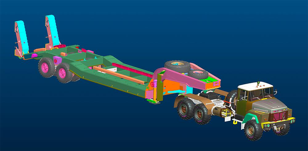 HOBBY BOSS 85523  1/35 KrAZ 260 B avec CMAZ/ChMZAP-5247G 