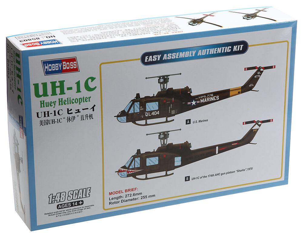 HOBBY BOSS 85803  1/48 UH1C Huey 