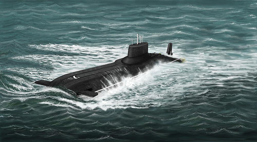HOBBY BOSS 87019  Sous-marin 1/700 RFS Typhoon Class 