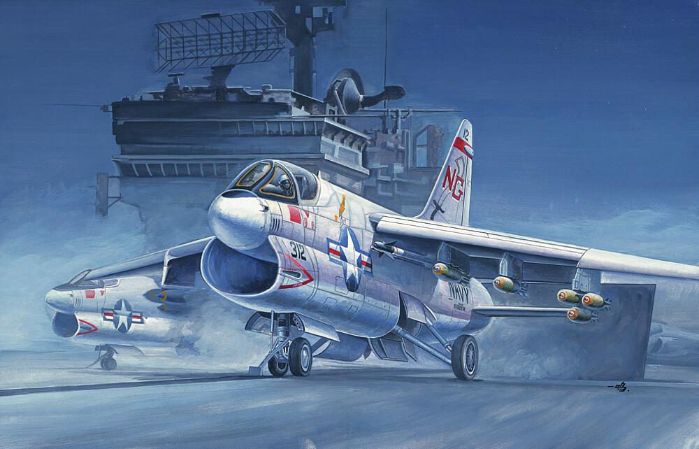 HOBBY BOSS 87201  1/72 A7A Corsair II 