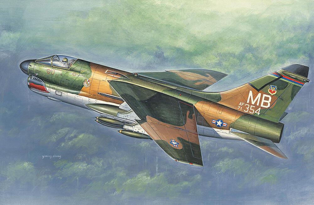 HOBBY BOSS 87203  1/72 A7D Corsair II 