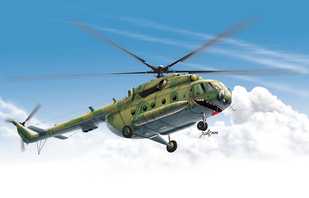HOBBY BOSS 87208  1/72 Mil-Mi-8MT/Mi-17 Hip-H 