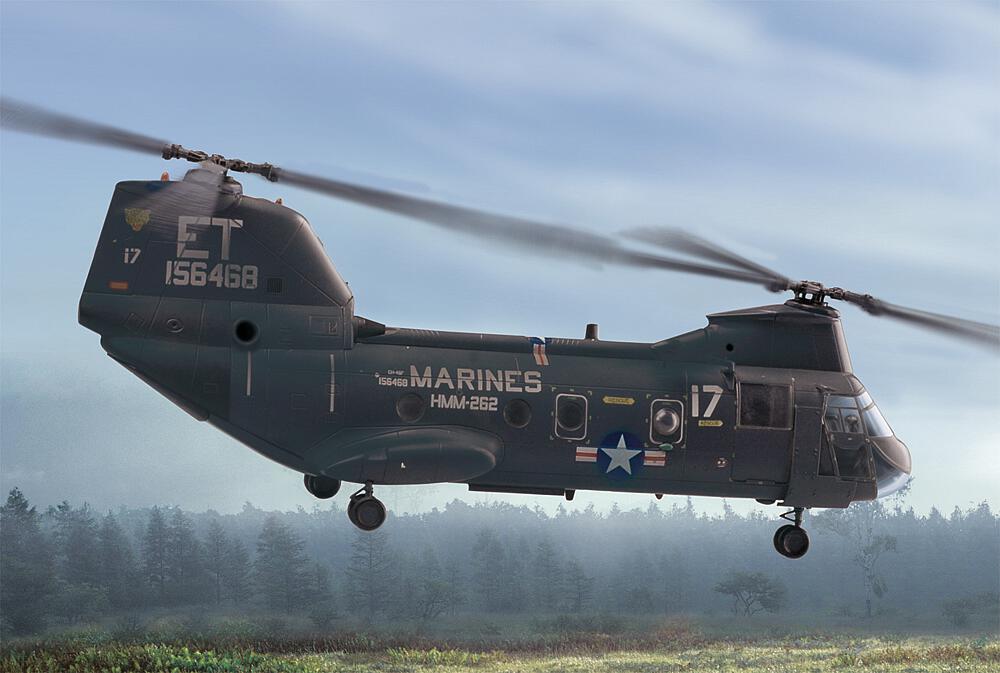 HOBBY BOSS 87213  1/72 CH46 Sea Knight 