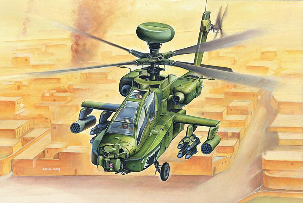 HOBBY BOSS 87219  1/72 AH-64D Long Bow Apache 