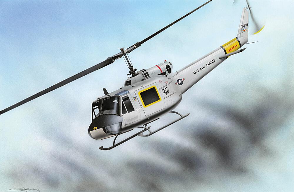 HOBBY BOSS 87230  1/72 UH-1F Huey 