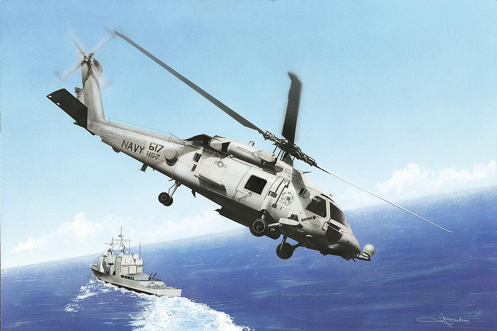 HOBBY BOSS 87233  1/72 HH-60H Rescue Hawk, version tardive 