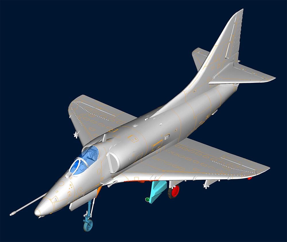 HOBBY BOSS 87254  1/72 A-4E Sky Hawker 