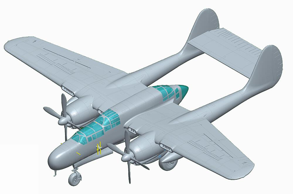 HOBBY BOSS 87263  1/72 P-61C Black Widow 