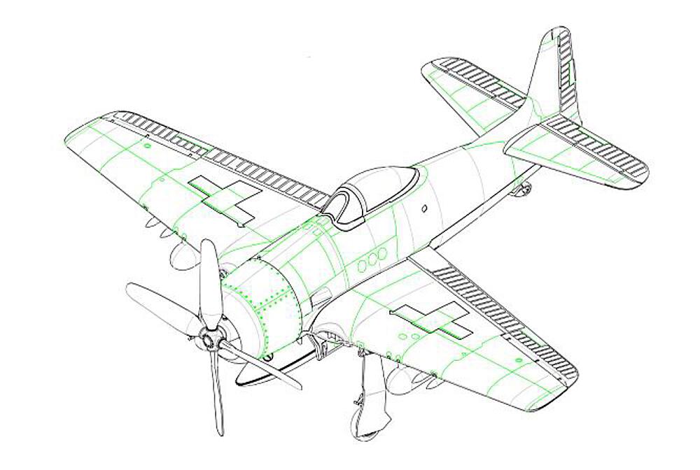 HOBBY BOSS 87267  1/72 F8F-1 Bearcat 