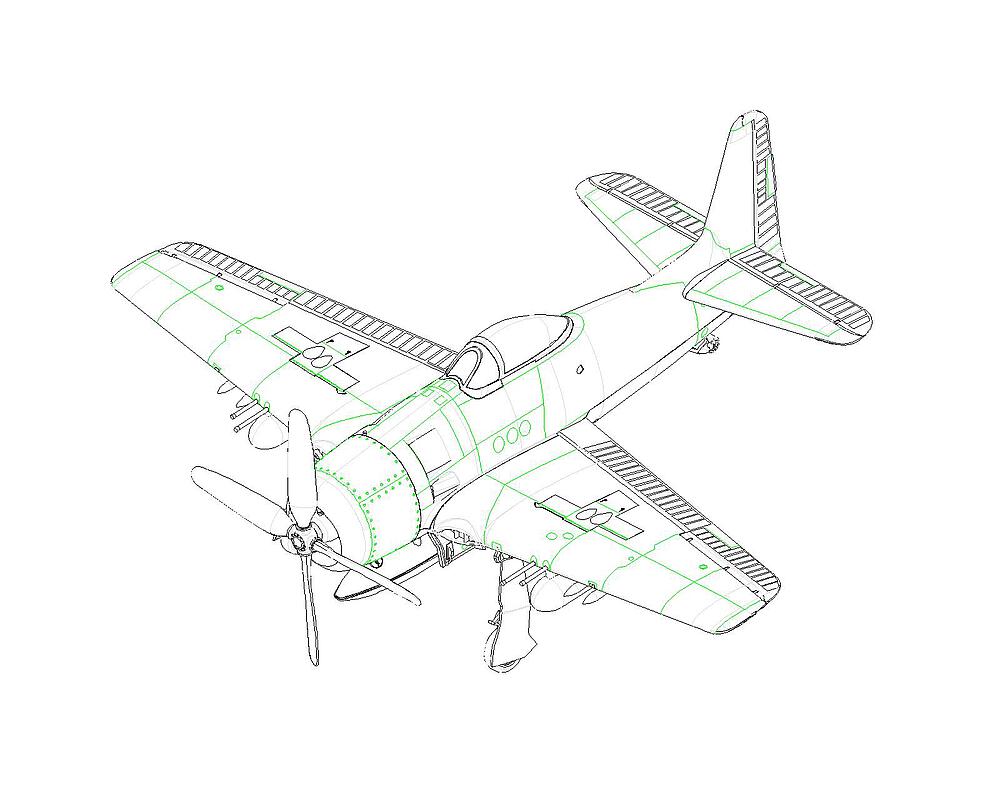 HOBBY BOSS 87269  1/72 F8F-2 Bearcat 