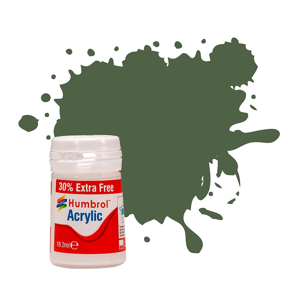 HUMBROL AB0117  117 US Vert clair, mat, 14 ml 