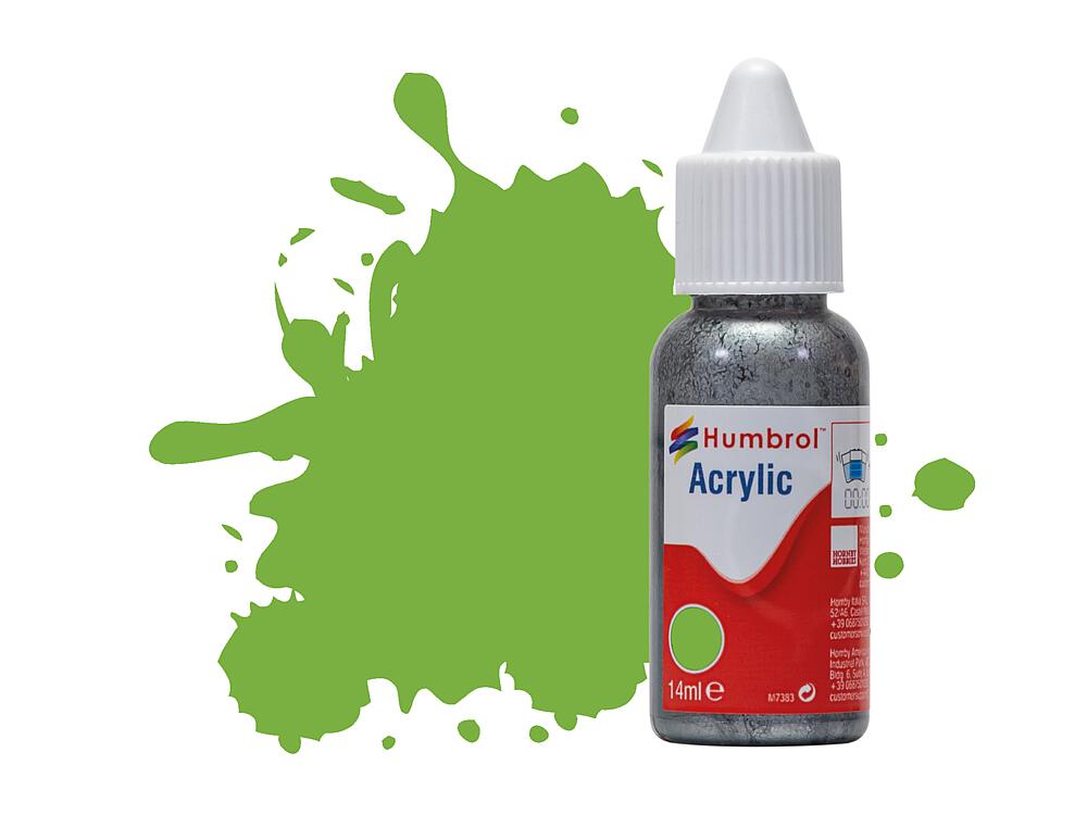 HUMBROL DB0038  38 Vert tilleul, brillant, 14 ml 