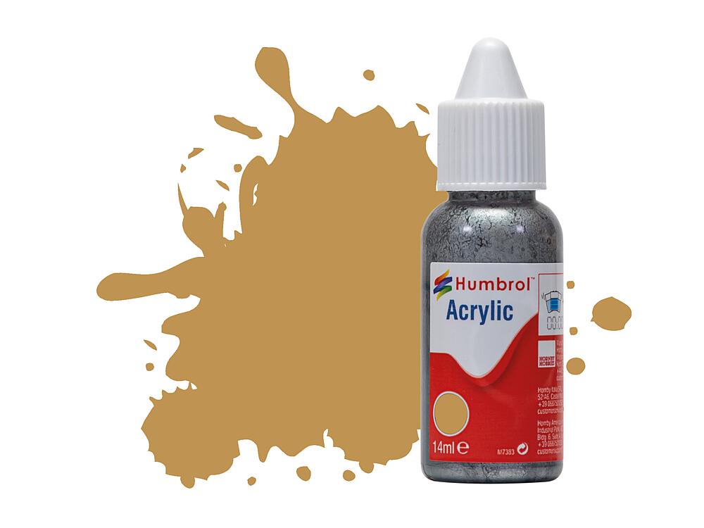 HUMBROL DB0093  93 Jaune du désert, mat, 14 ml 