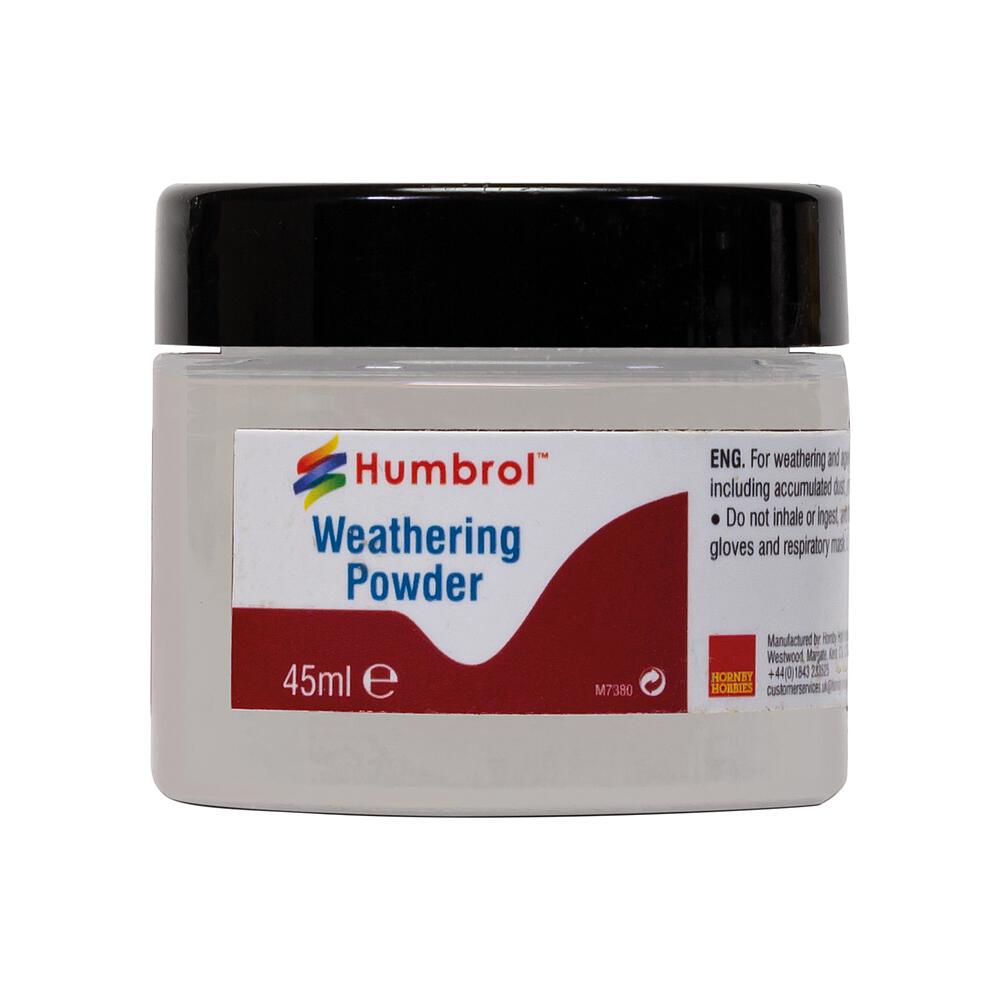 HUMBROL AV0012  Poudre Weathering, blanc, 45 ml 